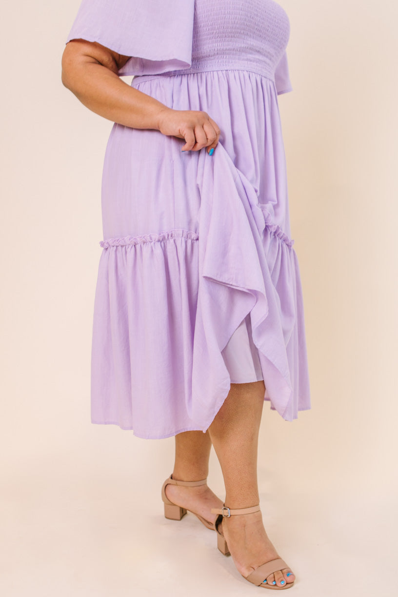 Lennon Dress in Lavender - FINAL SALE