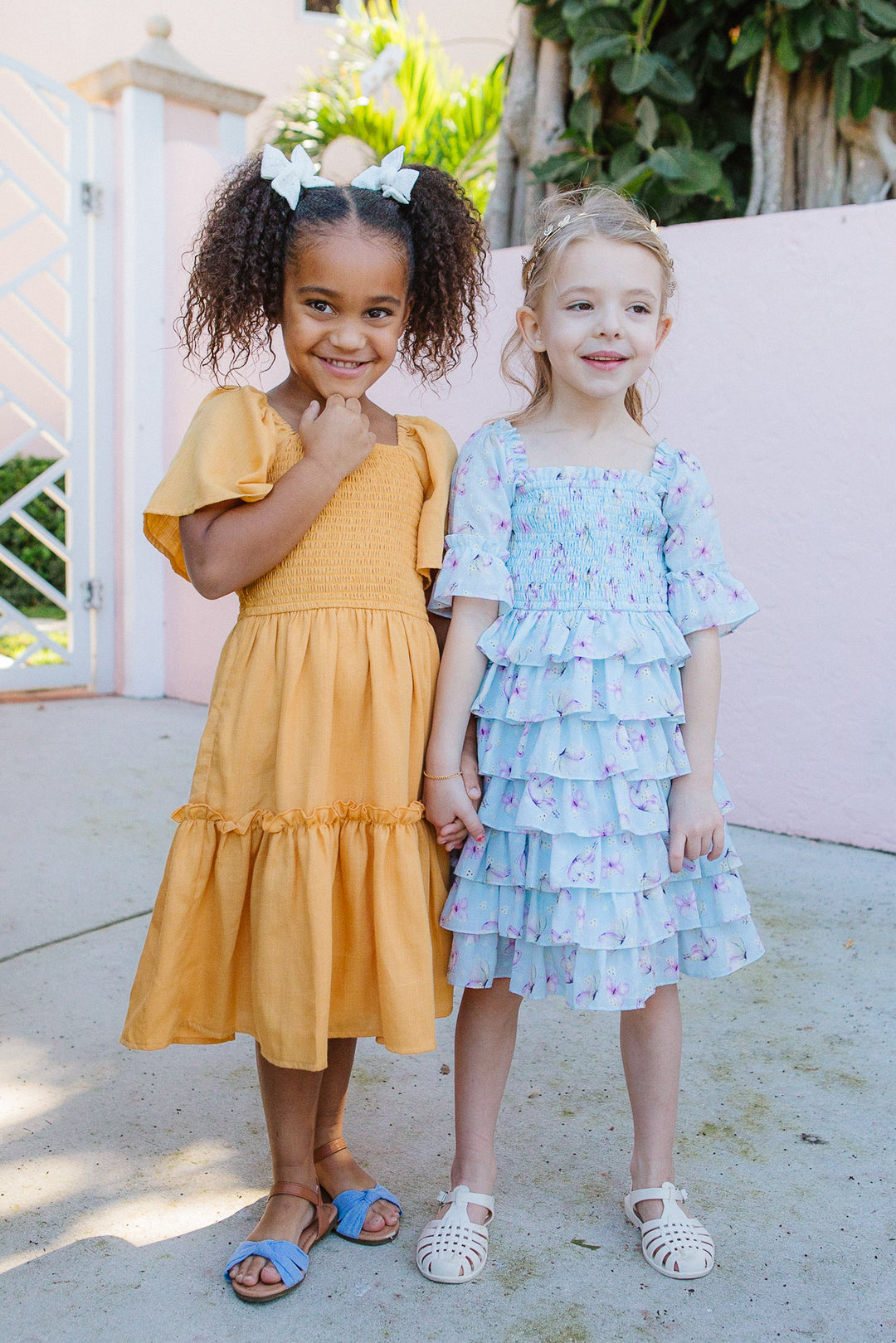 Mini Lennon Dress in Mustard - FINAL SALE