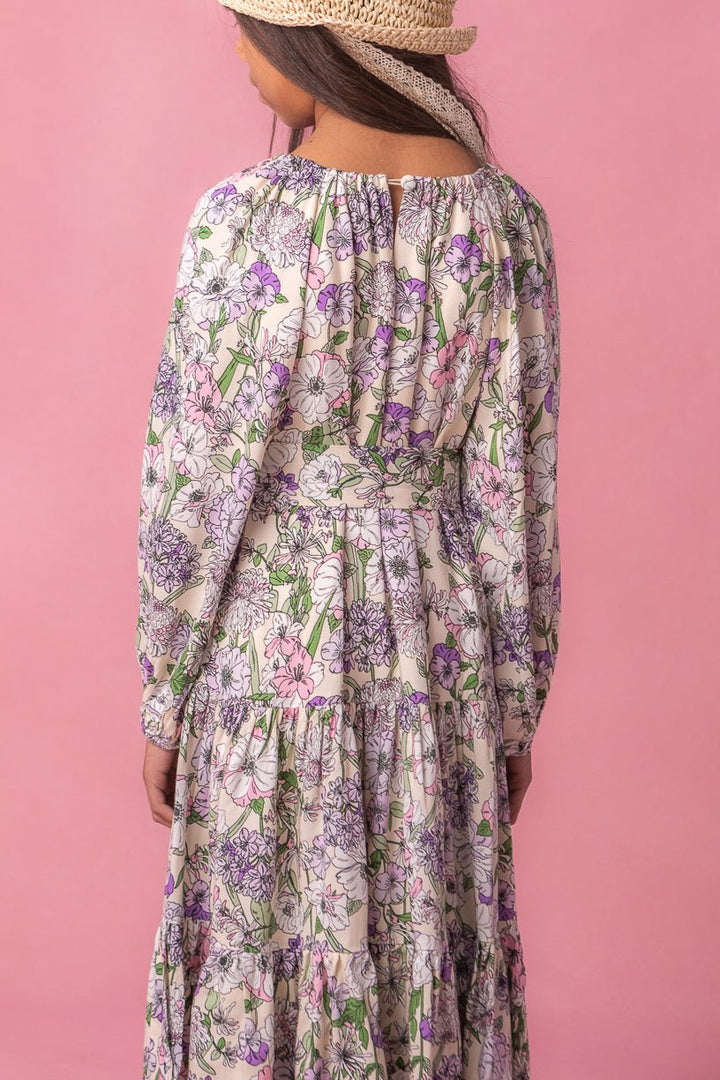 Mini Imogen Dress in Floral Bloom-Mini