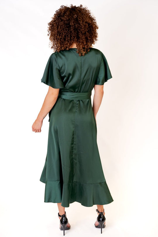 Maggie Dress in Emerald-Adult