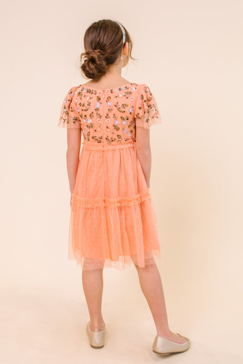 Sweet Sorbet Orange Dress