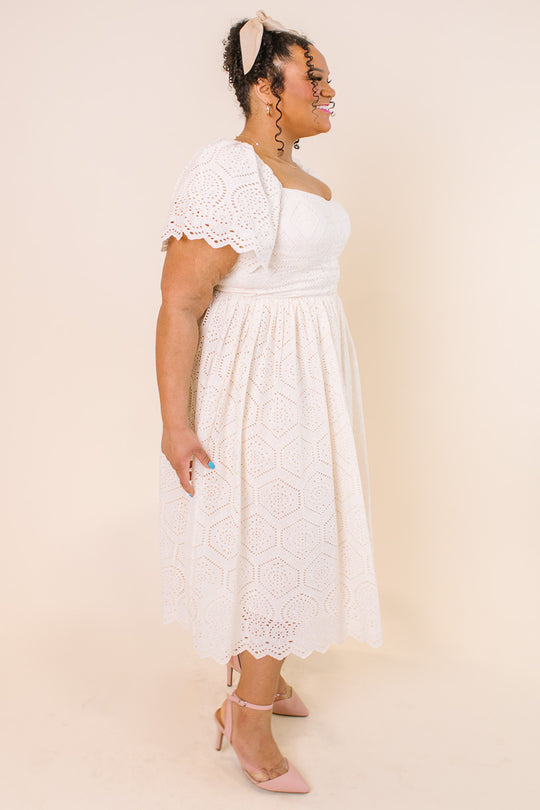 Odessa Dress in Cream