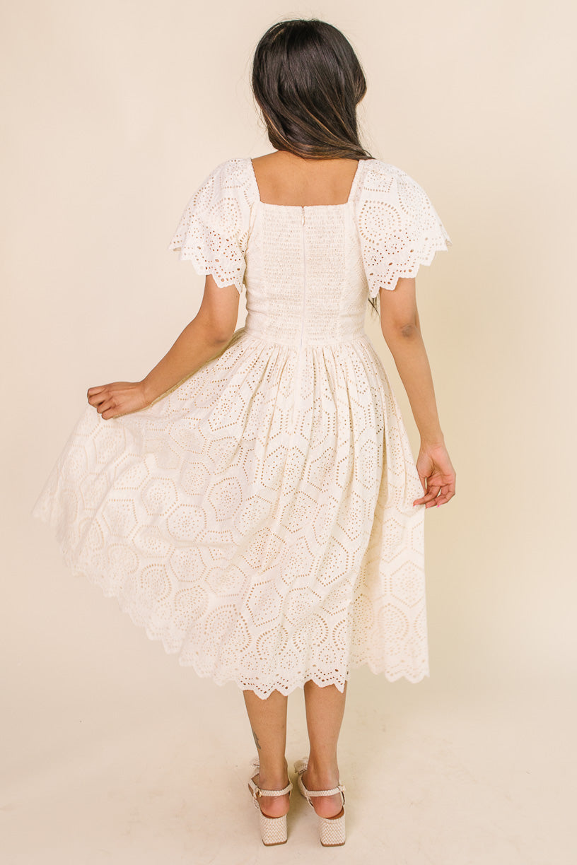 Odessa Dress in Cream