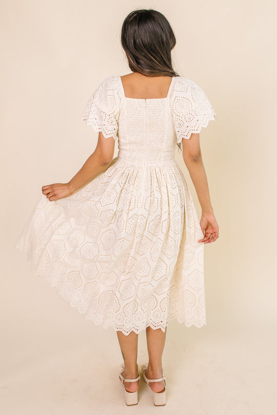 Odessa Dress in Cream