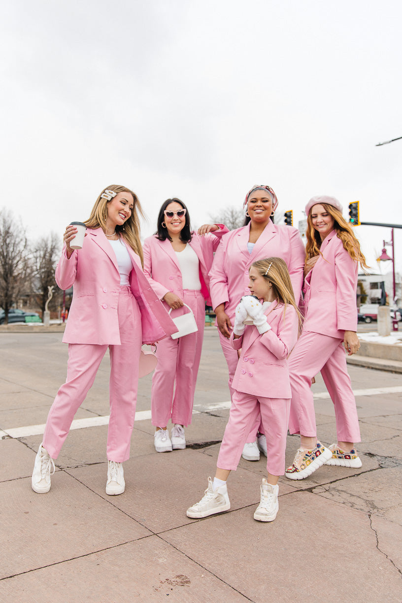 Power Suit in Pink - FINAL SALE – Ivy City Co