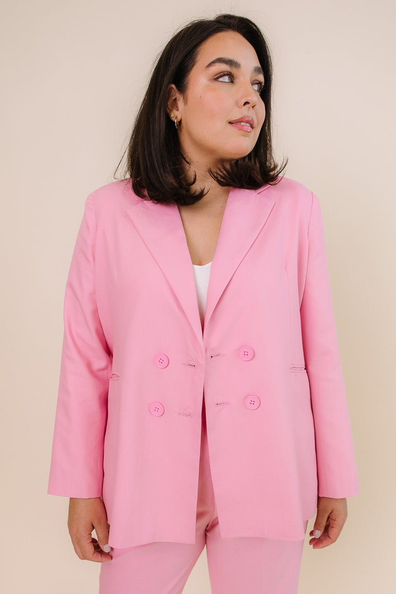 Power Suit in Pink-Adult