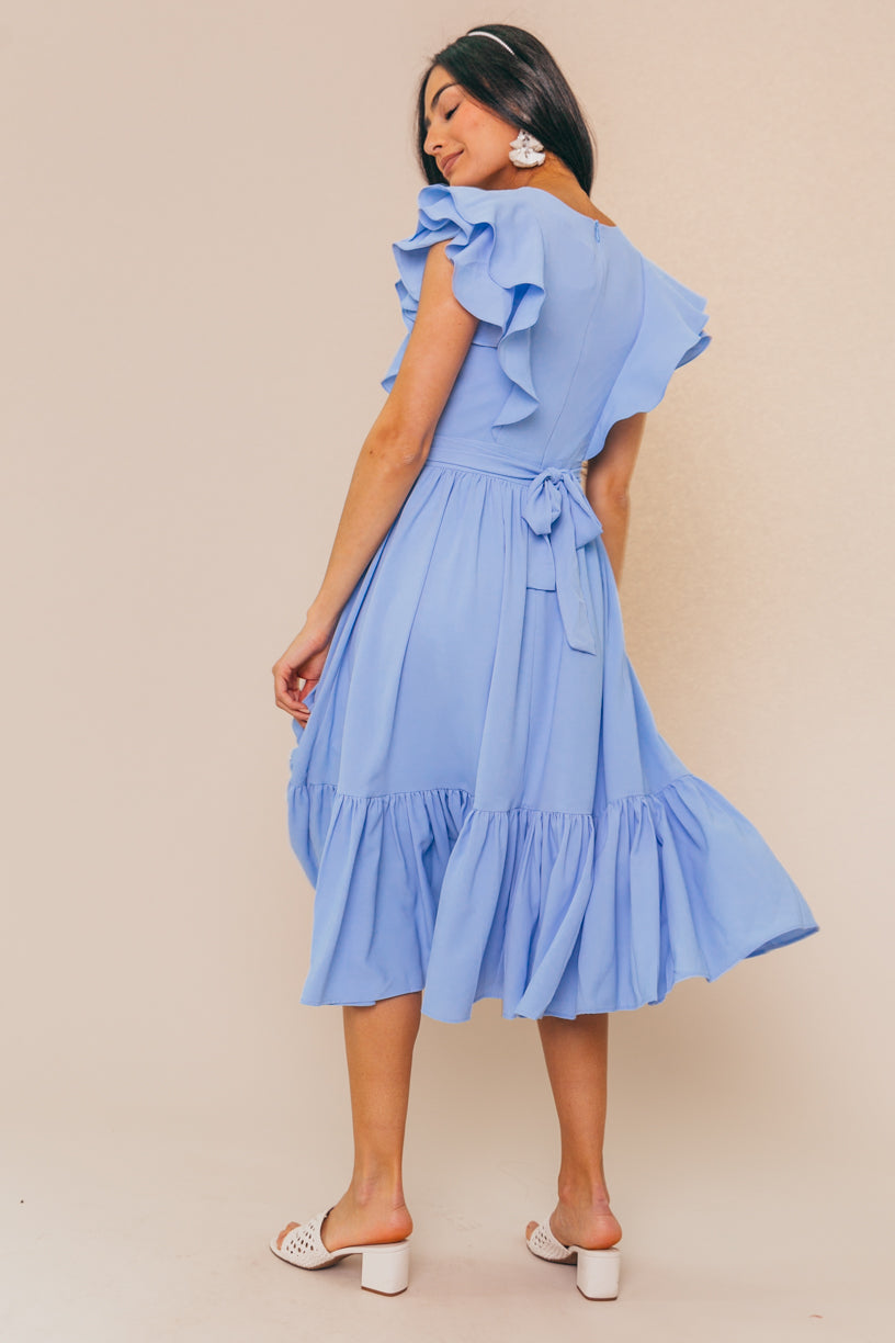 Clary Dress in Bluebell - FINAL SALE