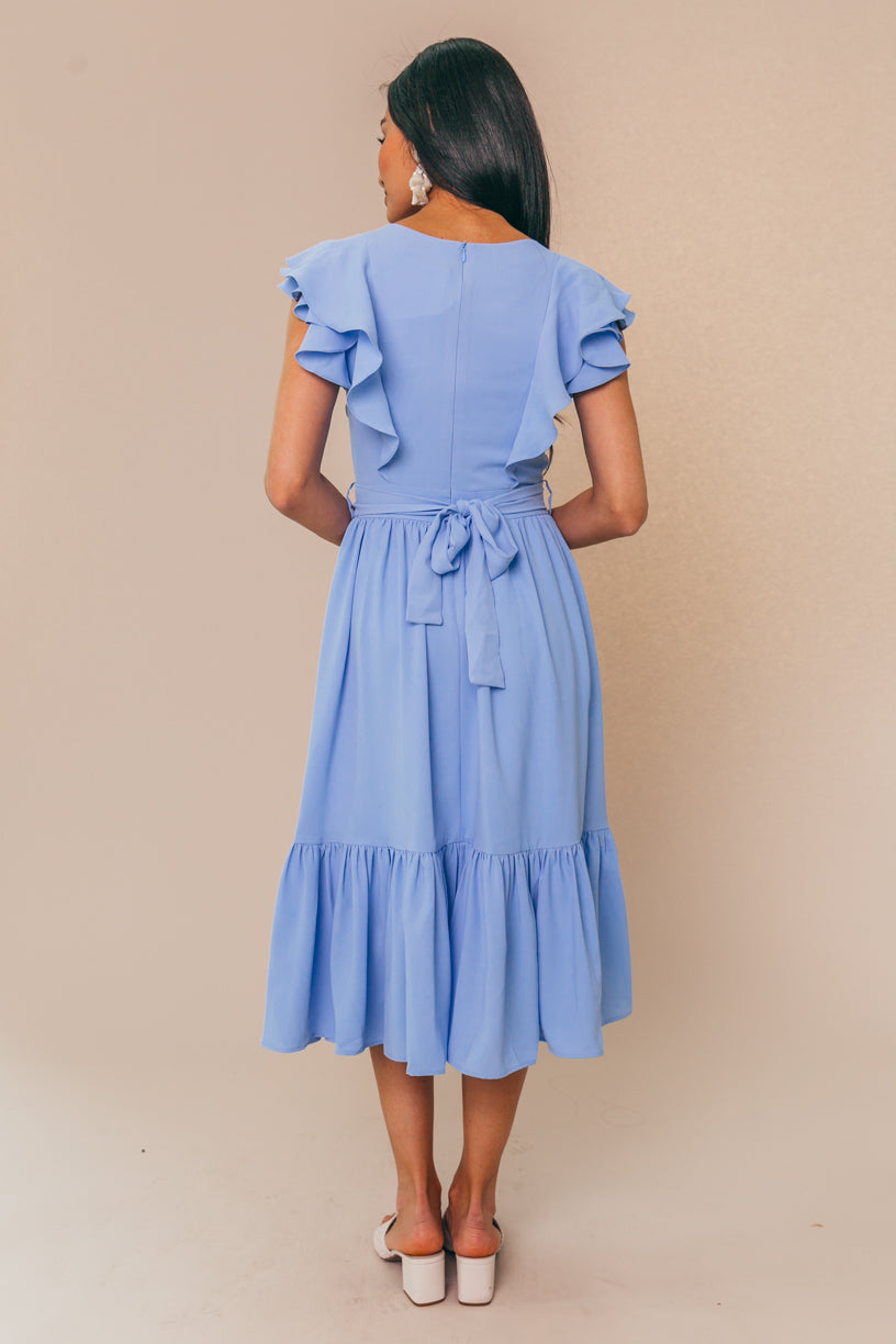 Clary Dress in Bluebell - FINAL SALE