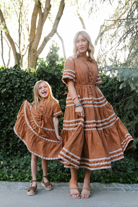 Mini Santorini Dress in Terracotta