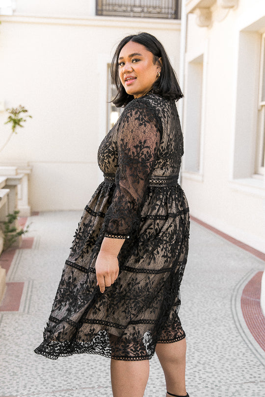Sicily Dress in Black