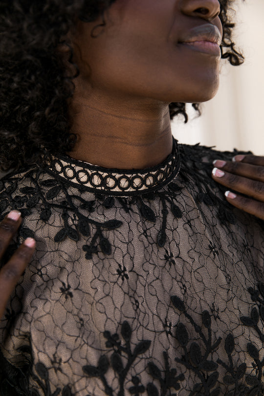 Sicily Dress in Black