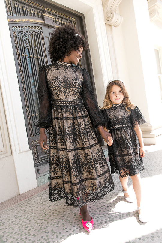 Sicily Dress in Black