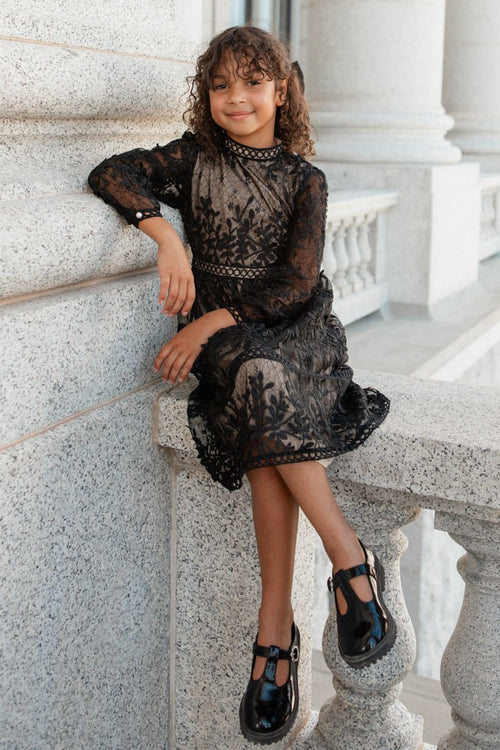Mini Sicily Dress in Black - FINAL SALE
