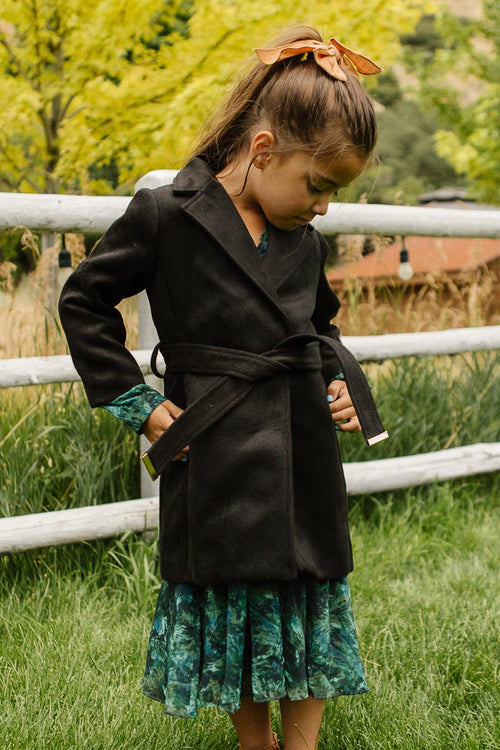 Mini Sloane Coat in Black - FINAL SALE