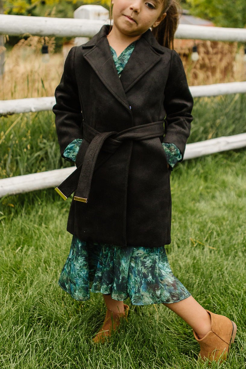 Mini Sloane Coat in Black - FINAL SALE-Mini