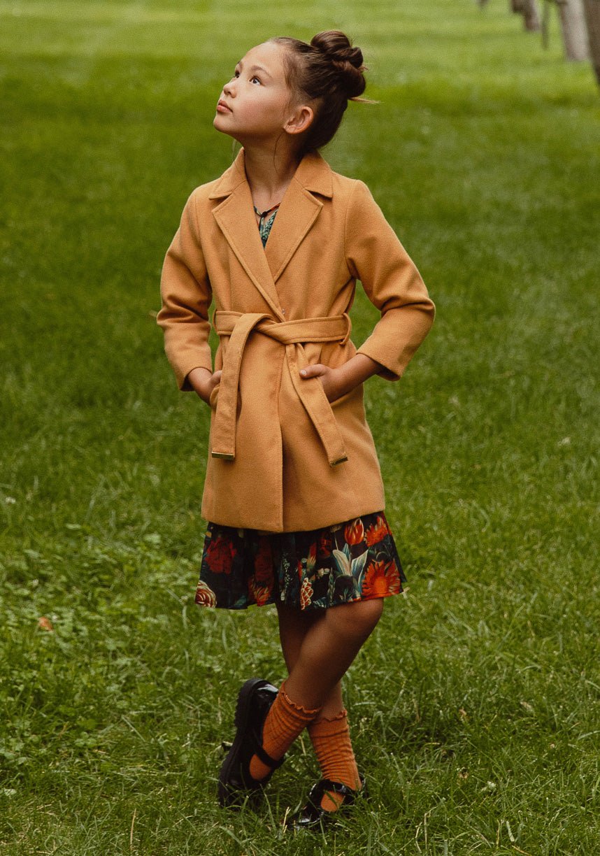 Mini Sloane Coat in Camel - FINAL SALE-Mini