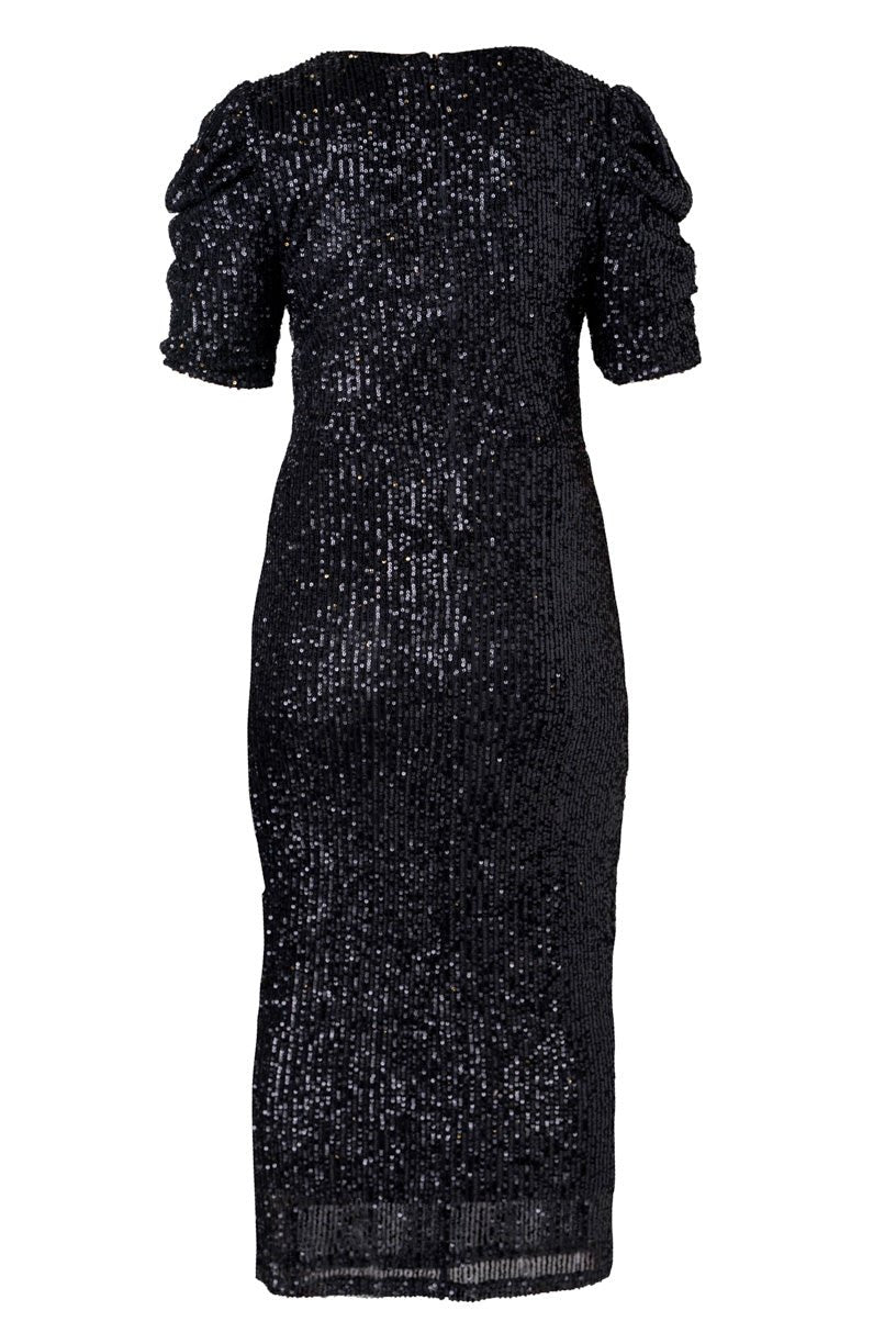 Starling Dress in Black Sequin-Adult