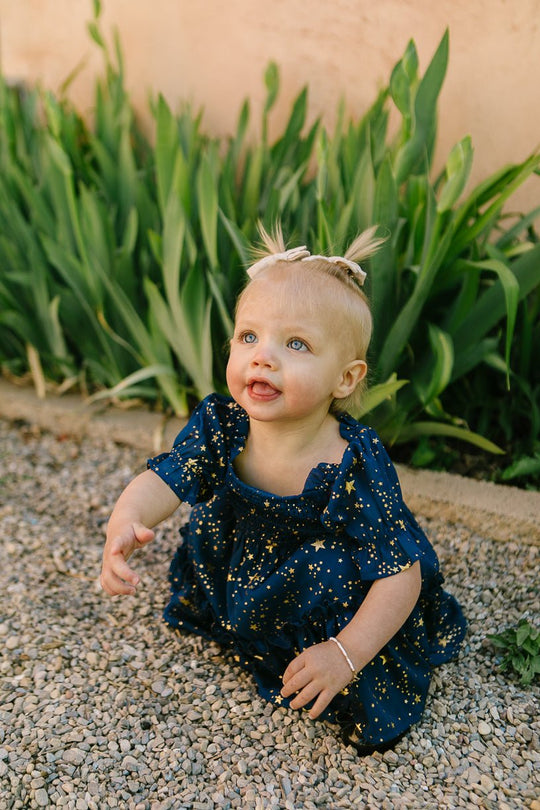 Baby Starry Nights Dress Set - FINAL SALE-Baby