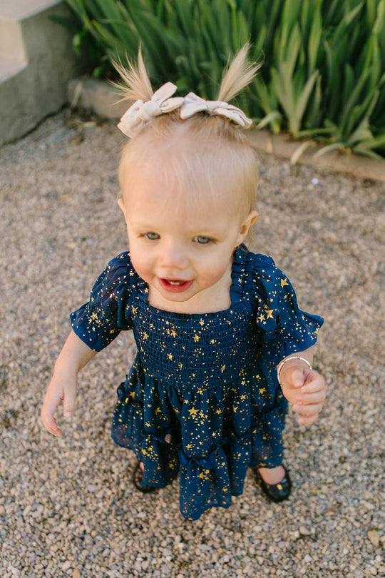 Baby Starry Nights Dress Set - FINAL SALE-Baby