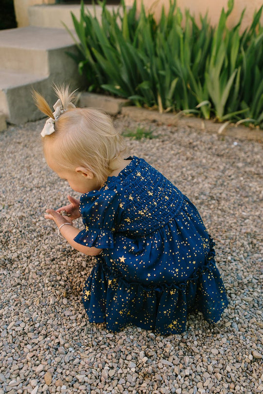 Baby Starry Nights Dress Set - FINAL SALE-Baby