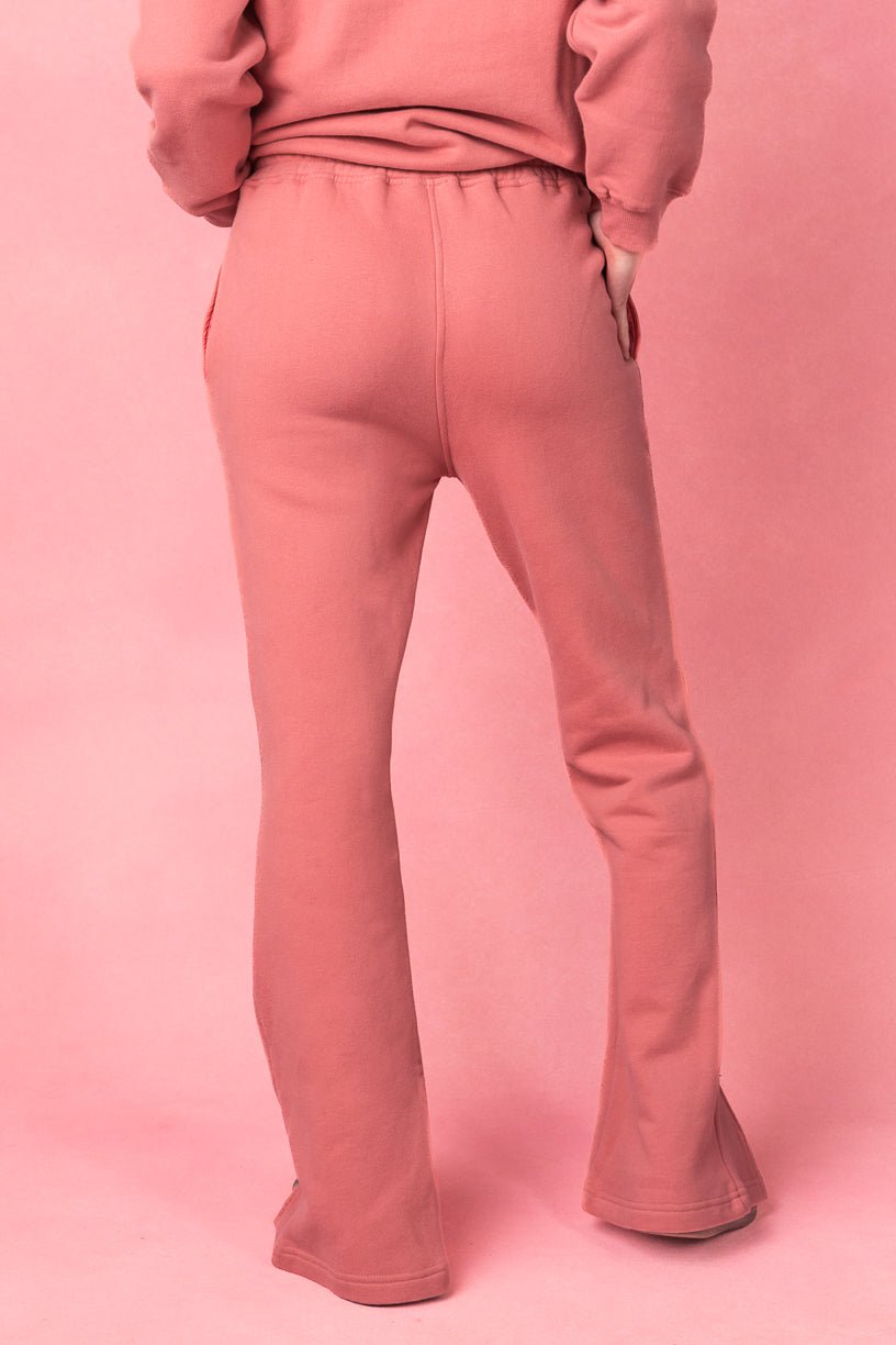 Ivy City Flare Sweatpants in Pink-Adult