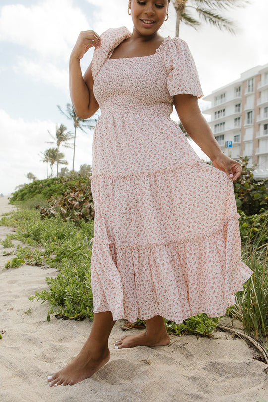 Sweet Posie Dress in Pink