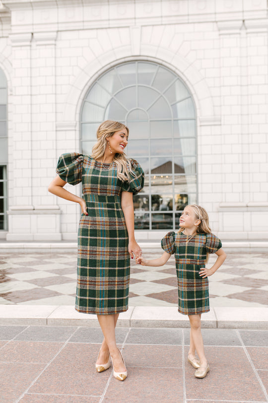 Mini Holly Plaid Dress
