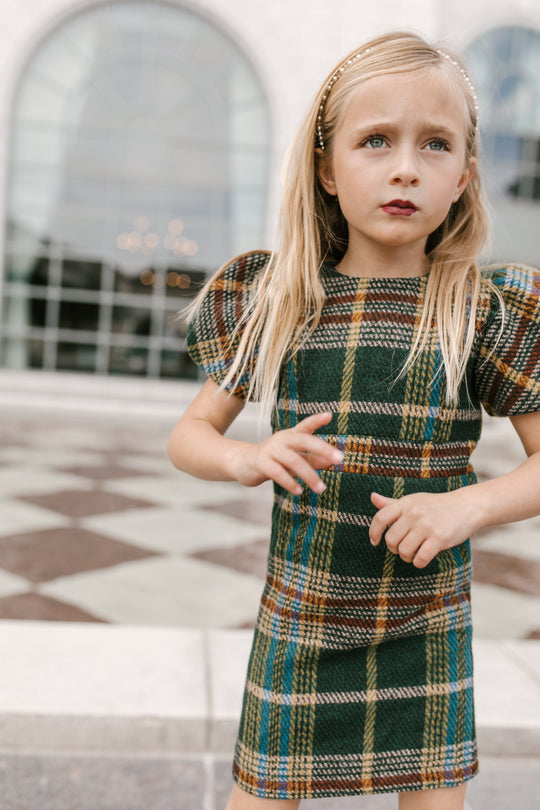 Mini Holly Plaid Dress