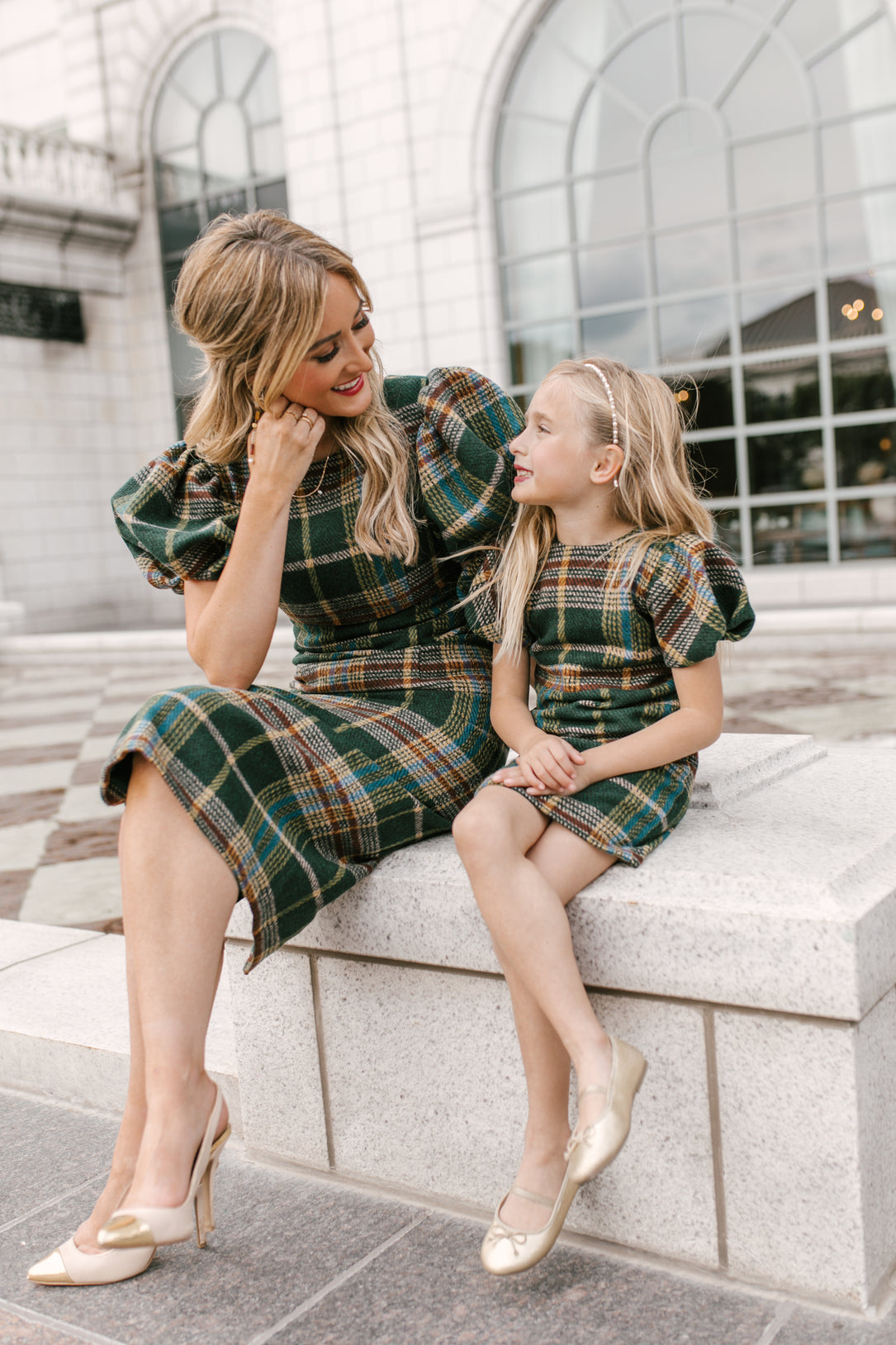 Mini Holly Plaid Dress