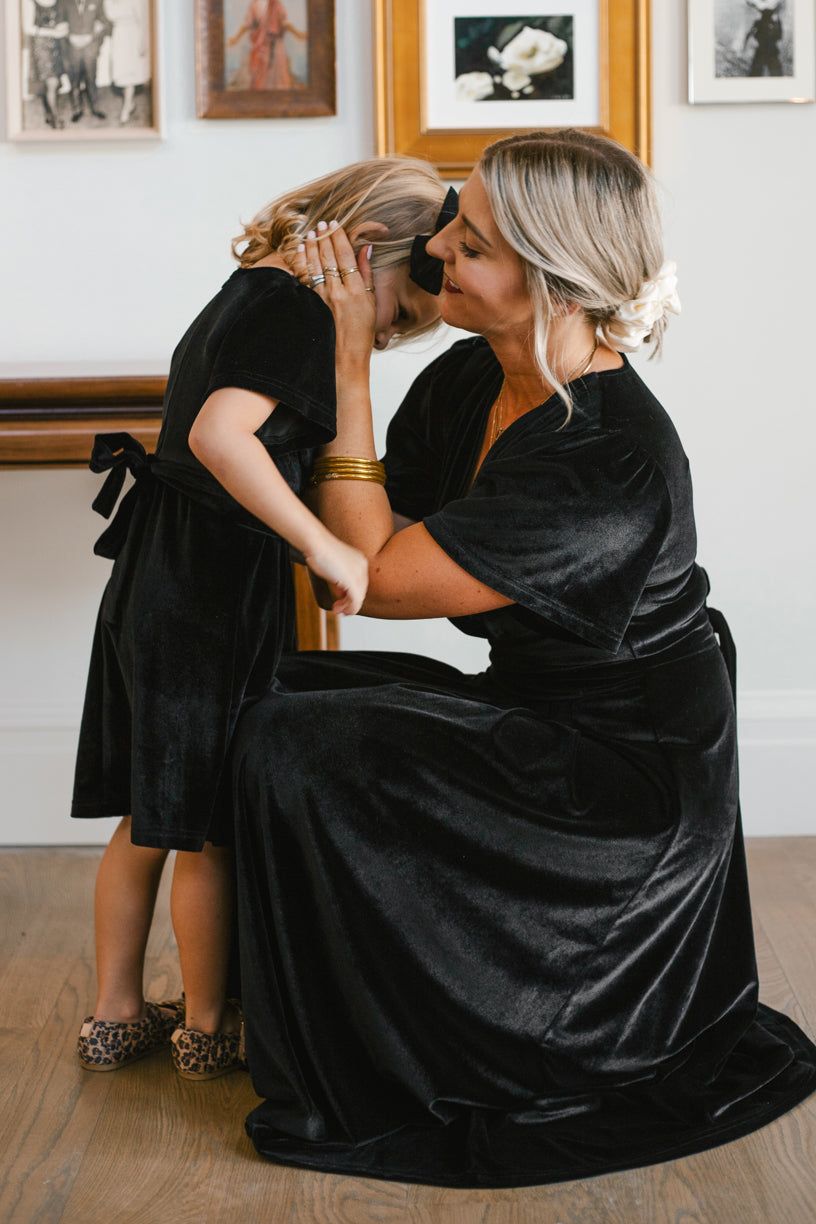 Mini Aria Dress in Black - FINAL SALE