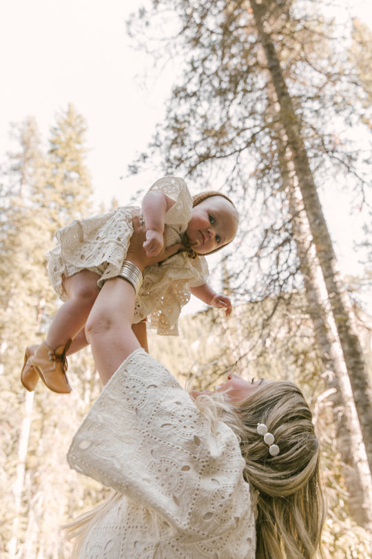 Etta Embroidered Lace Dress