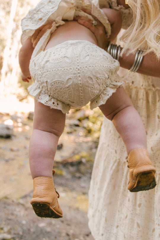 Baby Etta Embroidered Lace Dress Set