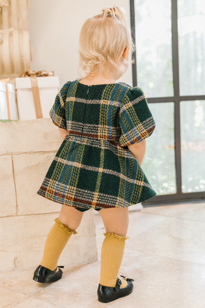 Baby Holly Plaid Dress Set - FINAL SALE