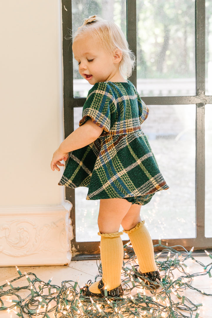 Baby Holly Plaid Dress Set - FINAL SALE