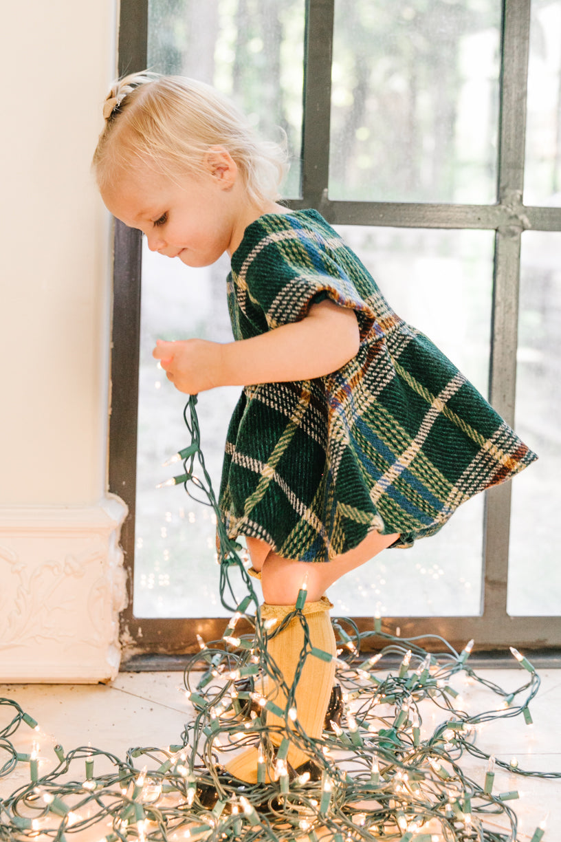 Baby Holly Plaid Dress Set - FINAL SALE