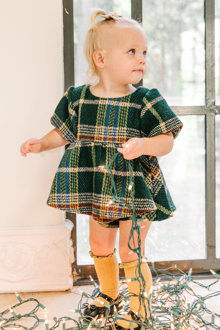 Baby Holly Plaid Dress Set - FINAL SALE