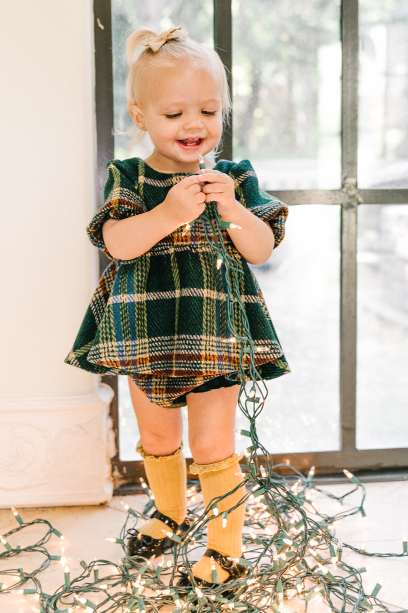 Baby Holly Plaid Dress Set - FINAL SALE