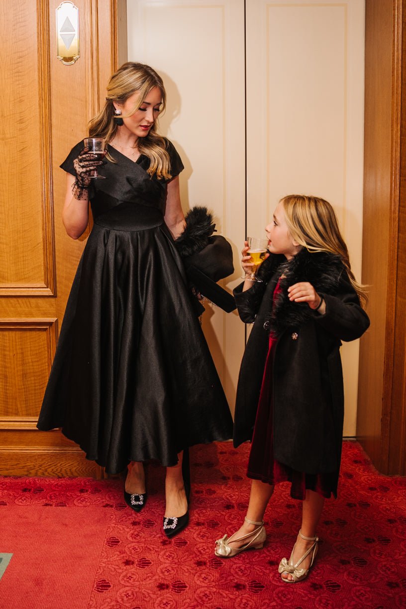Audrey Dress in Black - FINAL SALE-Adult