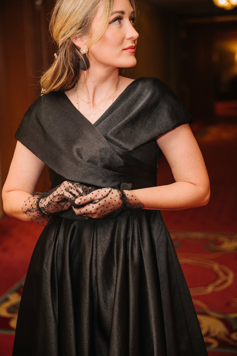 Audrey Dress in Black - FINAL SALE-Adult