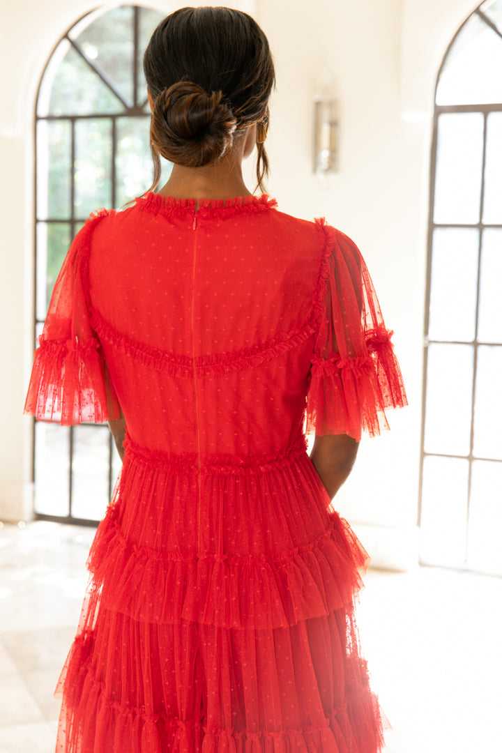 Whimsical Dress in Red - FINAL SALE