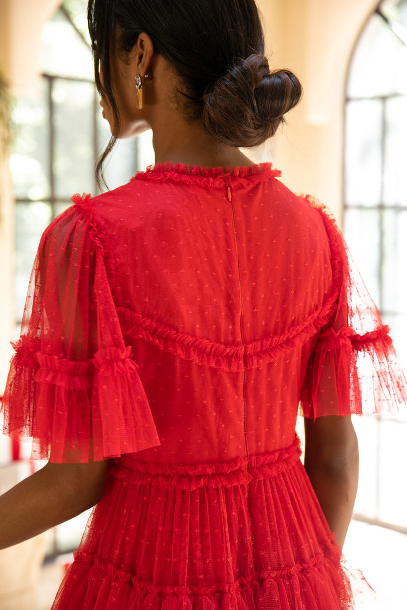 Whimsical Dress in Red - FINAL SALE