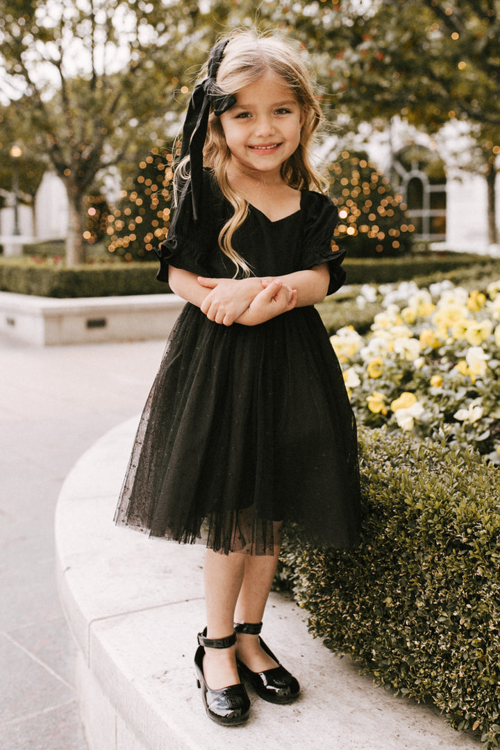 Mini Ballerina Dress in Black - FINAL SALE