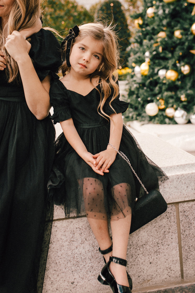 Mini Ballerina Dress in Black - FINAL SALE