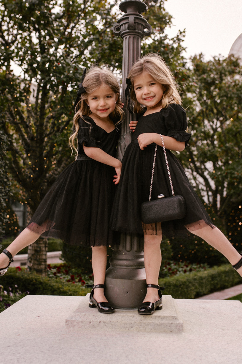 Mini Ballerina Dress in Black - FINAL SALE