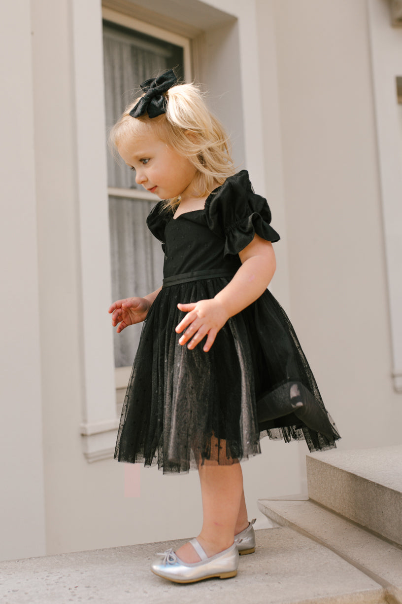 Mini Ballerina Dress in Black - FINAL SALE