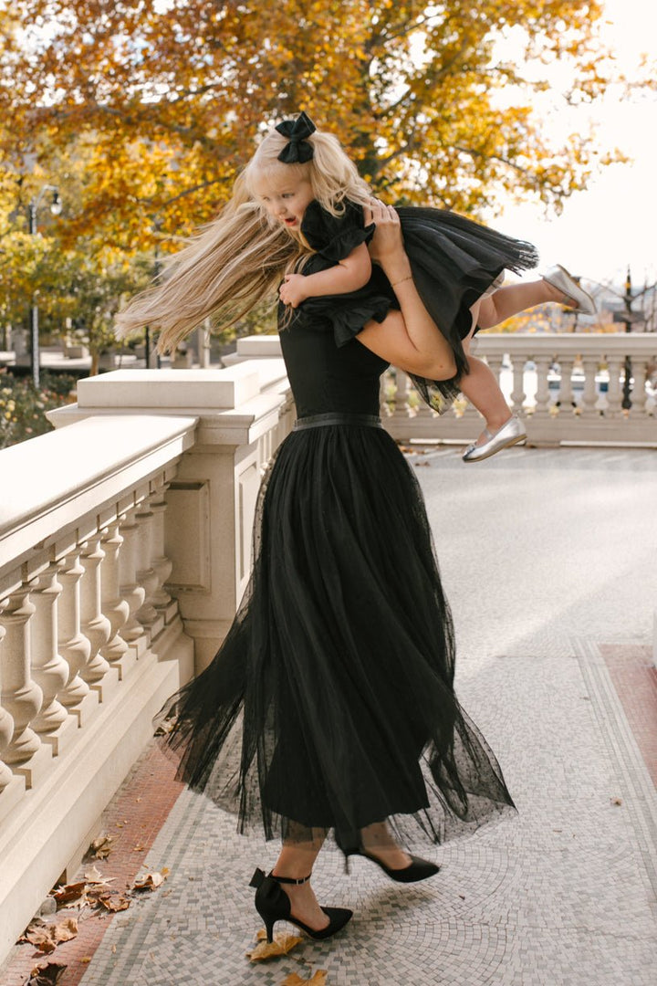Ballerina Dress in Black-Adult