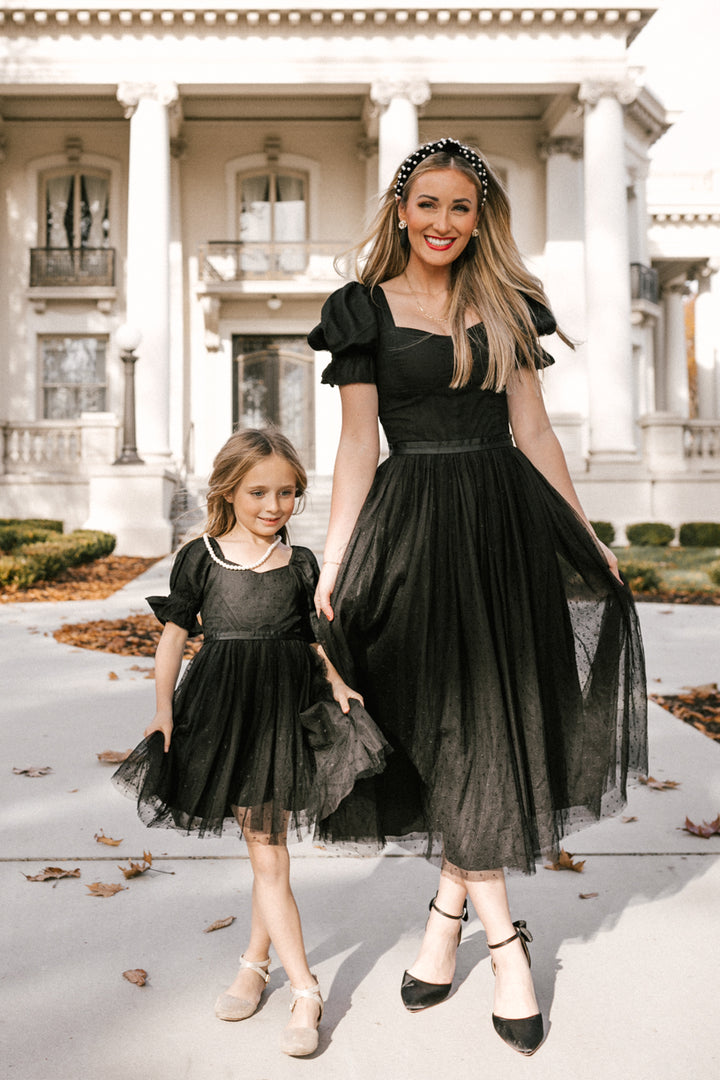 Mini Ballerina Dress in Black - FINAL SALE