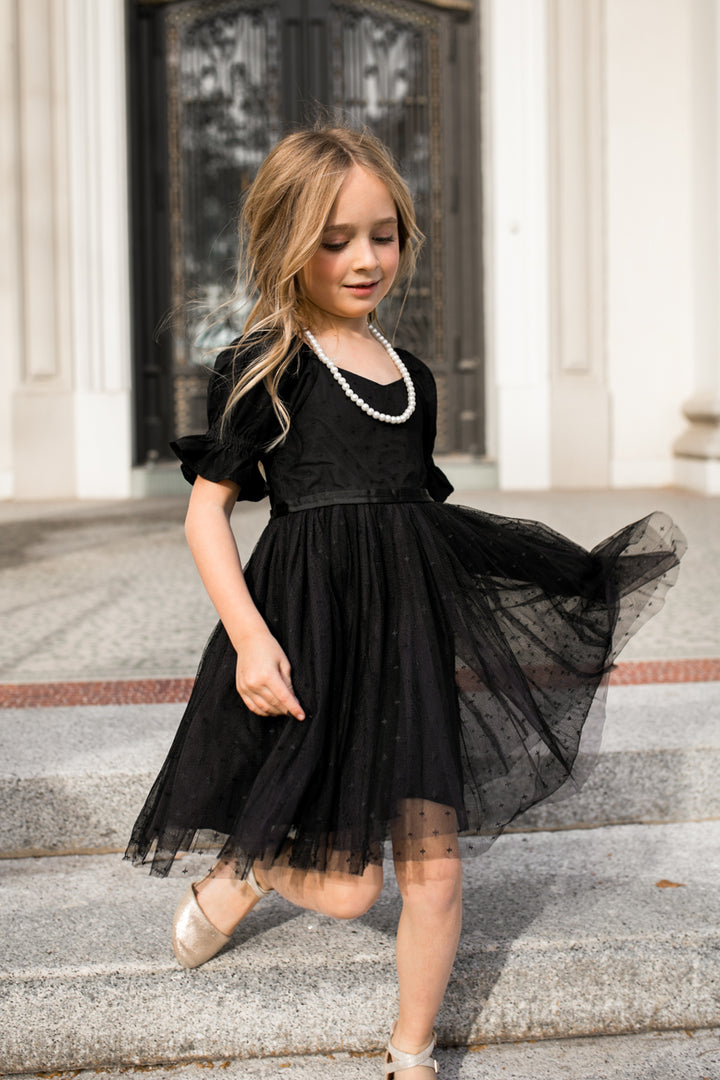 Mini Ballerina Dress in Black - FINAL SALE