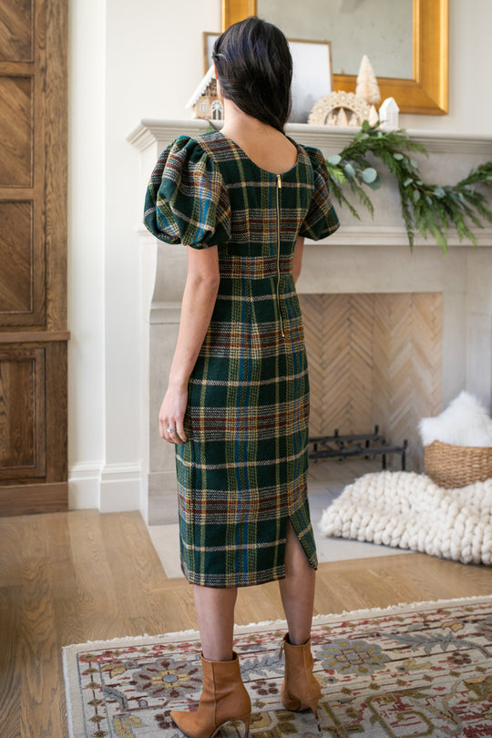 Holly Plaid Dress