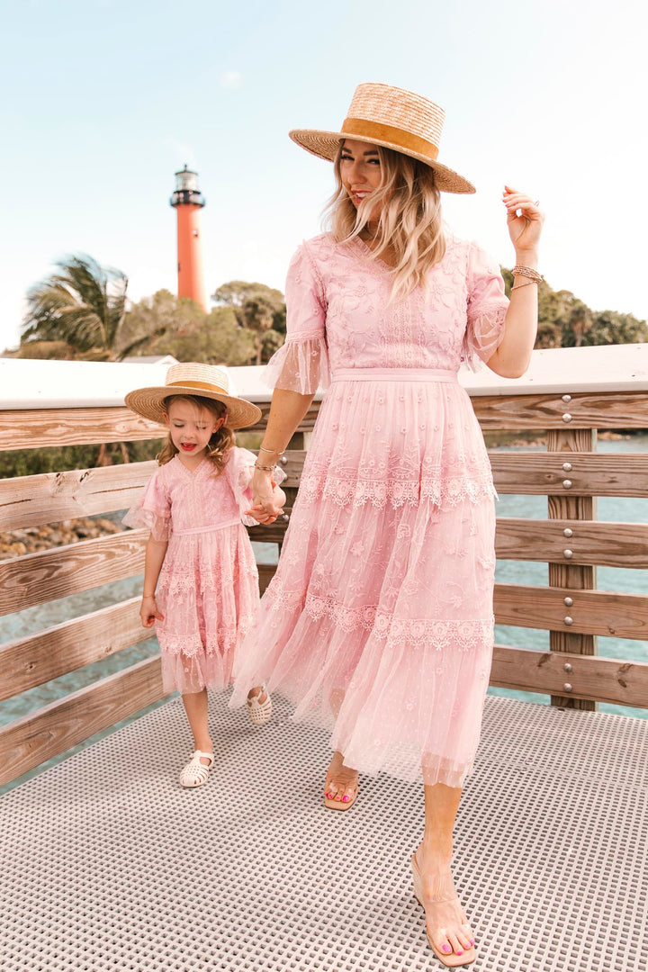 Mini Jules Dress in Pink - FINAL SALE